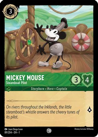 (089/204)  Mickey Mouse - Steamboat Pilot - The First Chapter  Normal