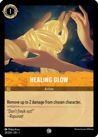 (028/204)  Healing Glow - The First Chapter  Cold Foil