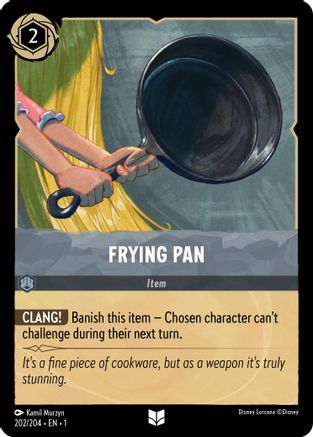 (202/204) Frying Pan - The First Chapter Cold Foil