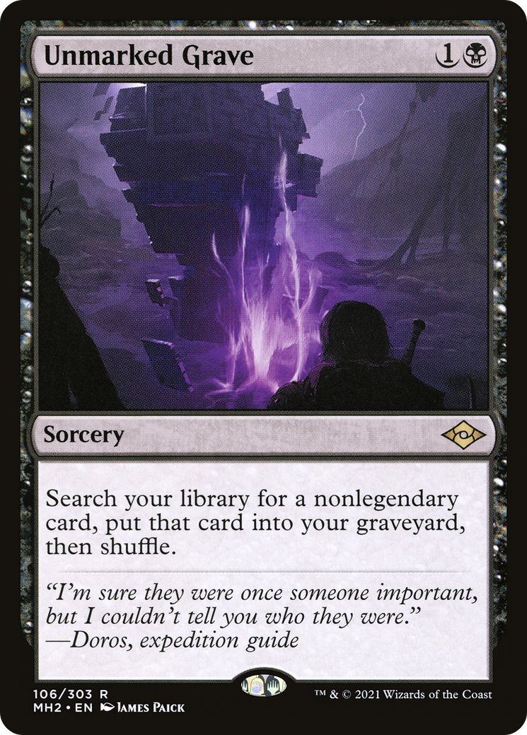 Unmarked Grave (MH2-106) - Modern Horizons 2