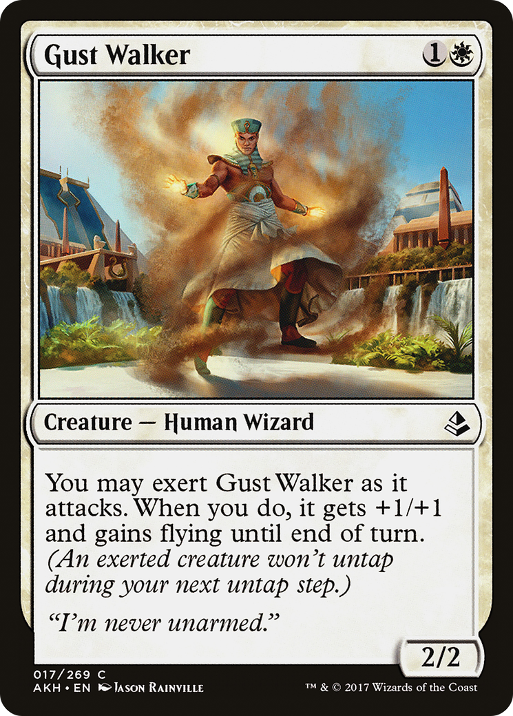 Gust Walker (AKH-017) - Amonkhet Foil