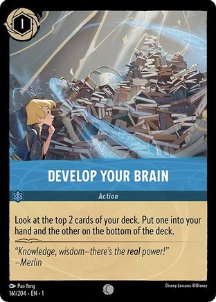 Develop Your Brain (161/204) - The First Chapter Cold Foil