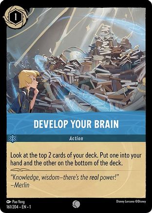 (161/204)  Develop Your Brain - The First Chapter  Cold Foil