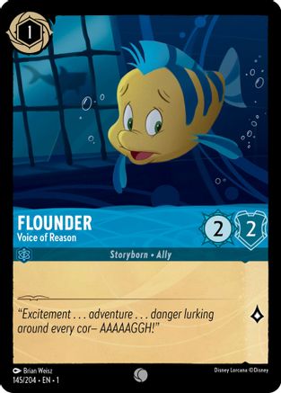 Flounder - Voice of Reason (145/204) - The First Chapter Cold Foil