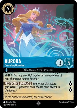 (139/204)  Aurora - Dreaming Guardian - The First Chapter  Cold Foil