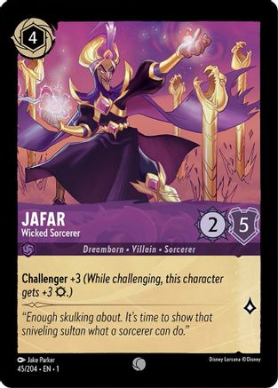 (045/204)  Jafar - Wicked Sorcerer - The First Chapter  Normal