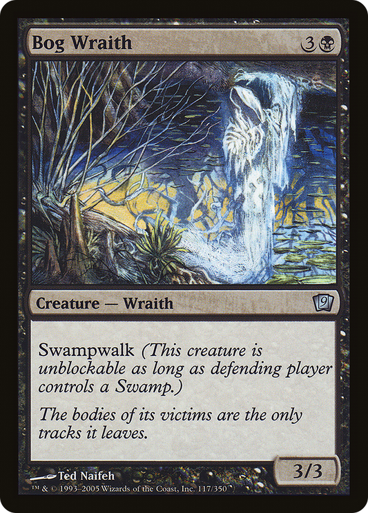Bog Wraith (9ED-117★) - Ninth Edition Foil