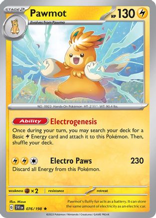Pawmot (76/198) - Deck Exclusives  - Promo
