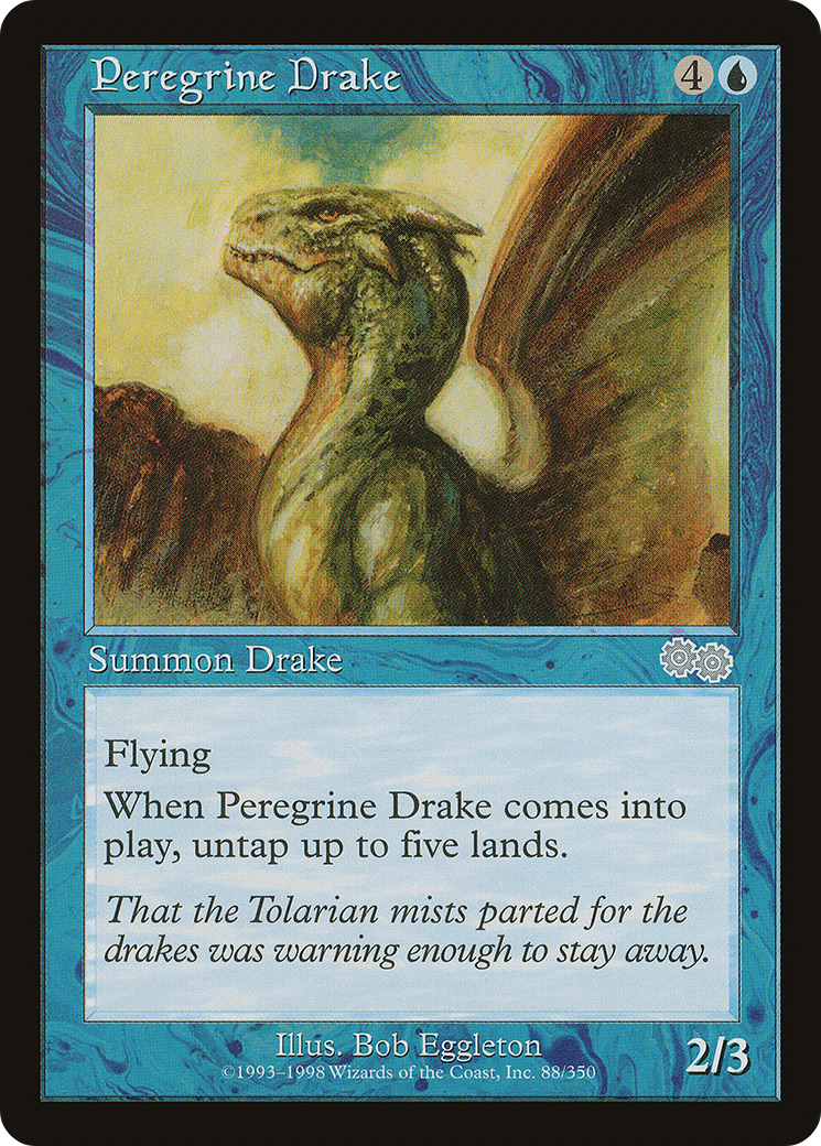 Peregrine Drake (USG-088) - Urza's Saga