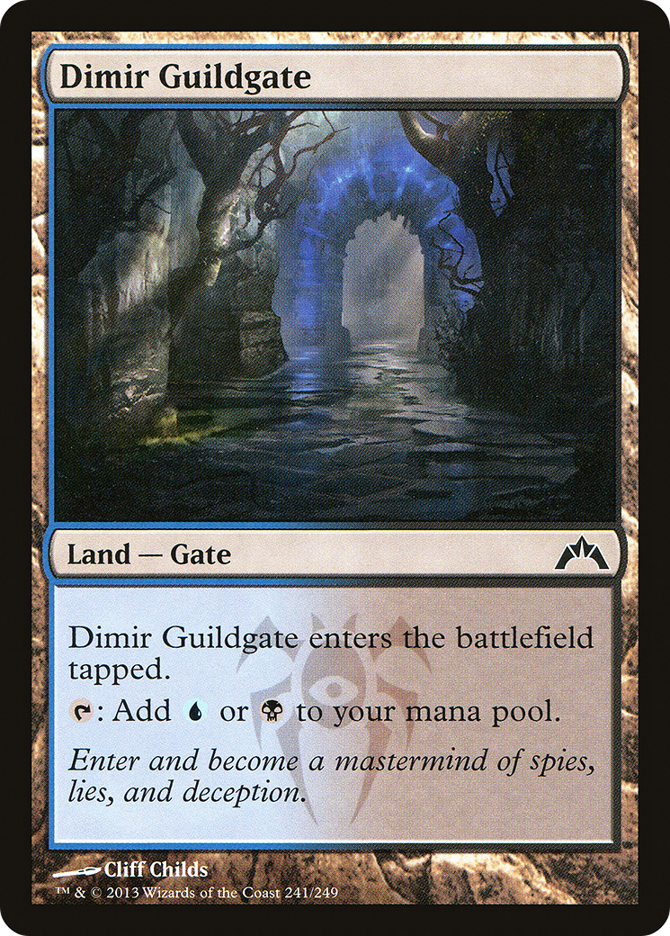 Dimir Guildgate  (GTC-241) - Gatecrash