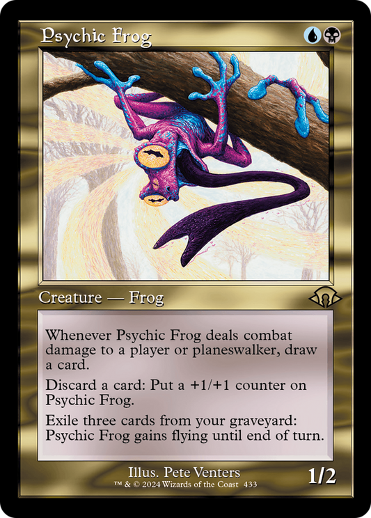 Psychic Frog (MH3-433) - Modern Horizons 3 Foil