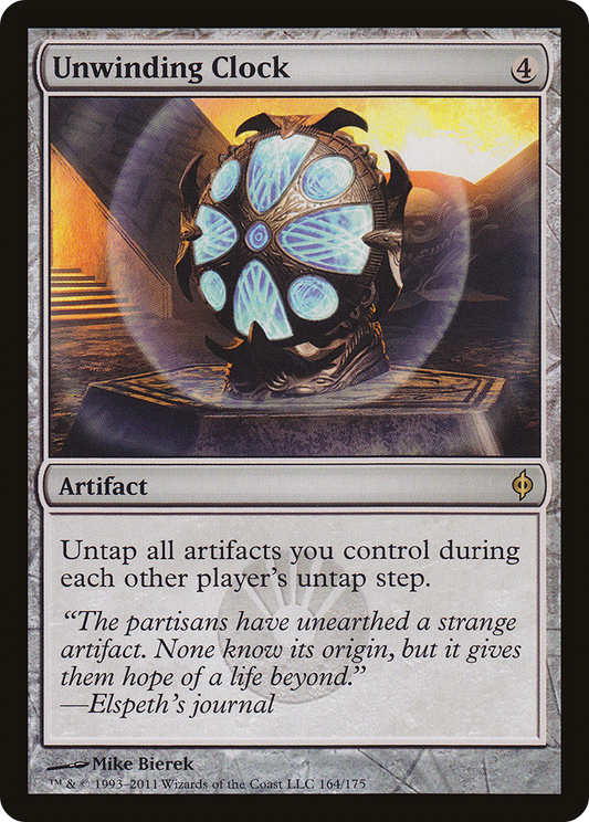 Unwinding Clock (NPH-164) - New Phyrexia Foil