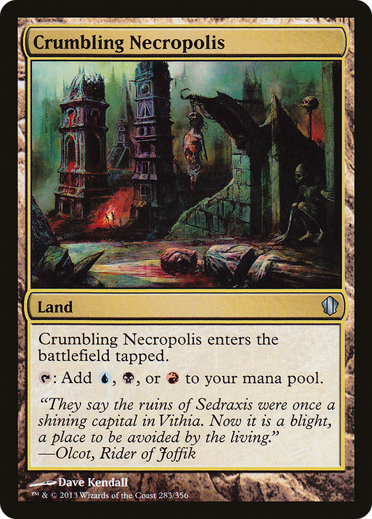 Crumbling Necropolis (C13-283) - Commander 2013