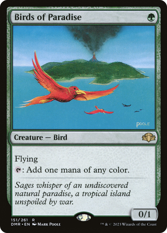 Birds of Paradise (DMR-151) - Dominaria Remastered