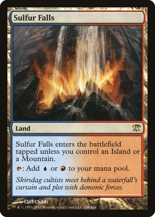 Sulfur Falls (ISD-248) - Innistrad Foil