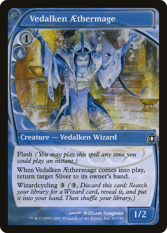 Vedalken Aethermage (FUT-061) - Future Sight Foil