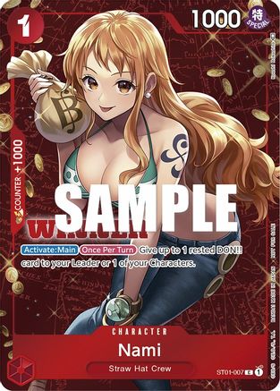 (ST01-007) Nami (Tournament Pack Vol. 3) [Winner] - One Piece Promotion Cards Foil