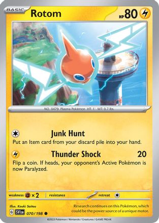 Rotom (Cosmos Holo) (70/198) - Miscellaneous Cards & Products Holofoil - Promo