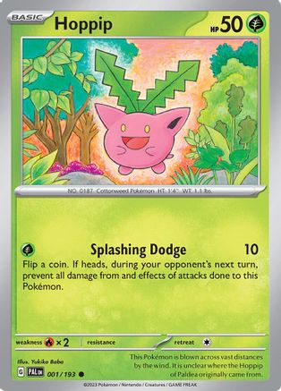 Hoppip (1/193) - SV02 Paldea Evolved  - Common