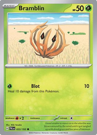 Bramblin (23/193) - SV02 Paldea Evolved  - Common
