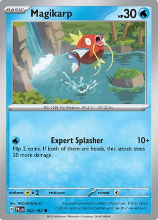 Magikarp (42/193) - SV02 Paldea Evolved Reverse Holofoil - Common