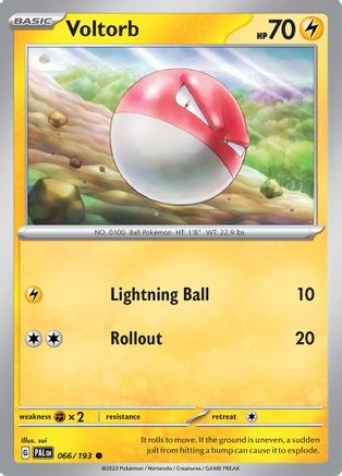 Voltorb 66 - SV02 Paldea Evolved