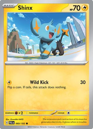 Shinx (69/193) - SV02 Paldea Evolved Reverse Holofoil - Common
