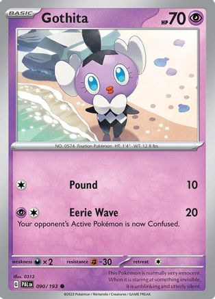 Gothita (90/193) - SV02 Paldea Evolved  - Common