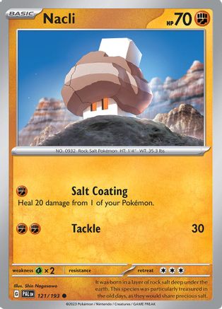 Nacli (121/193) - SV02 Paldea Evolved  - Common