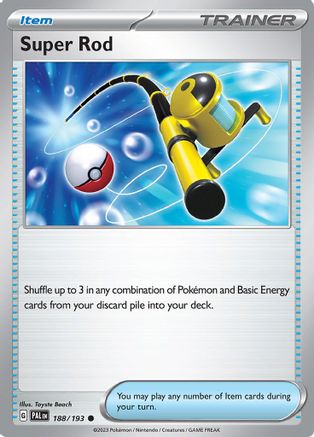 Super Rod (188/193) - SV02 Paldea Evolved  - Common
