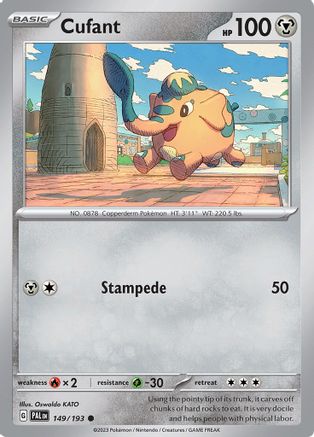 Cufant 149 - SV02 Paldea Evolved Reverse Holofoil