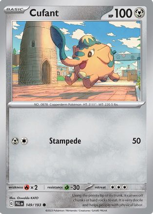 Cufant (149/193) - SV02 Paldea Evolved Reverse Holofoil - Common