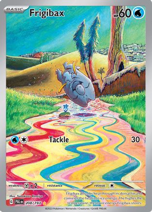 Frigibax (208/193) - SV02 Paldea Evolved Holofoil - Illustration Rare