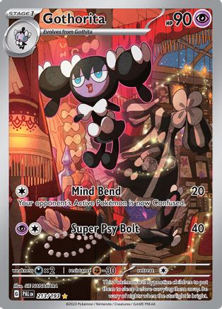 Gothorita (213/193) - SV02 Paldea Evolved Holofoil - Illustration Rare