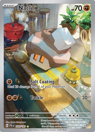 Nacli (220/193) - SV02 Paldea Evolved Holofoil - Illustration Rare