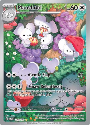 Maushold (226/193) - SV02 Paldea Evolved Holofoil - Illustration Rare