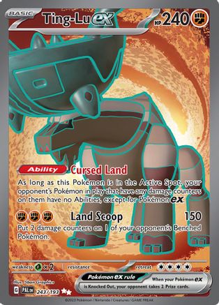Ting-Lu ex (243/193) - SV02 Paldea Evolved Holofoil - Ultra Rare