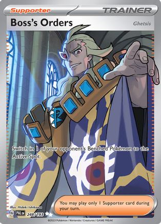 Boss's Orders (248/193) - SV02 Paldea Evolved Holofoil - Ultra Rare