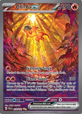 Chi-Yu ex (259/193) - SV02 Paldea Evolved Holofoil - Special Illustration Rare