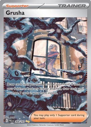 Grusha (268/193) - SV02 Paldea Evolved Holofoil - Special Illustration Rare