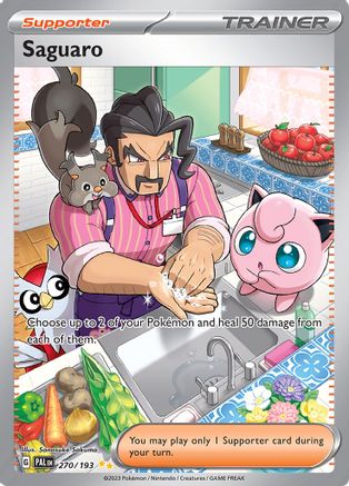 Saguaro (270/193) - SV02 Paldea Evolved Holofoil - Special Illustration Rare