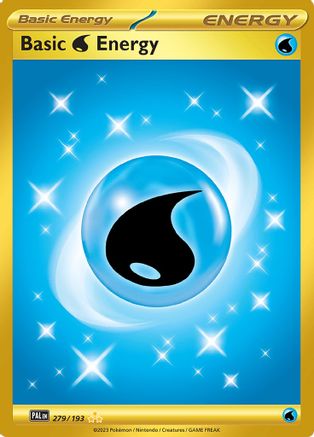 Basic Water Energy (279/193) - SV02 Paldea Evolved Holofoil - Hyper Rare
