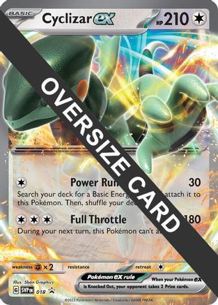 Cyclizar ex 18 - Jumbo Cards Holofoil