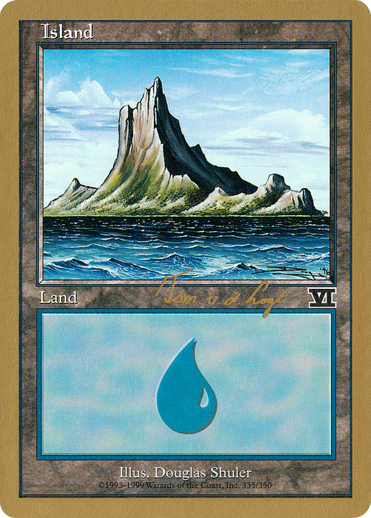 Island (WC00-TVDL335) - World Championship Decks 2000