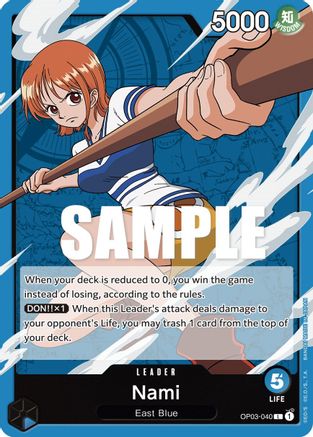 Nami (040) (OP03-040) - Pillars of Strength