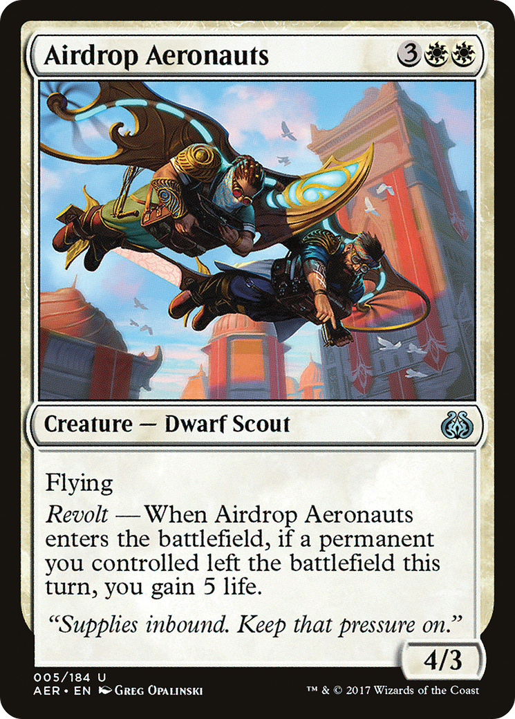 Airdrop Aeronauts (AER-005) - Aether Revolt