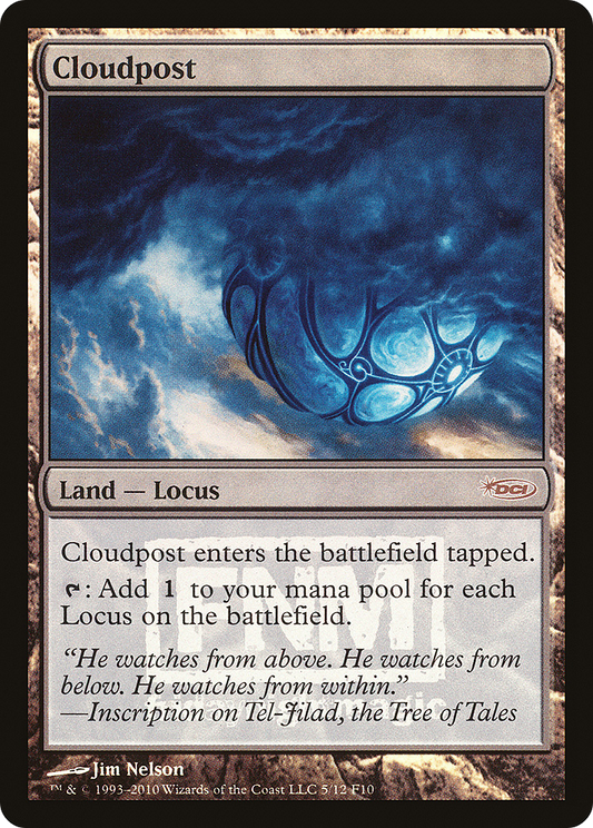 Cloudpost (F10-005) - Friday Night Magic 2010 Foil