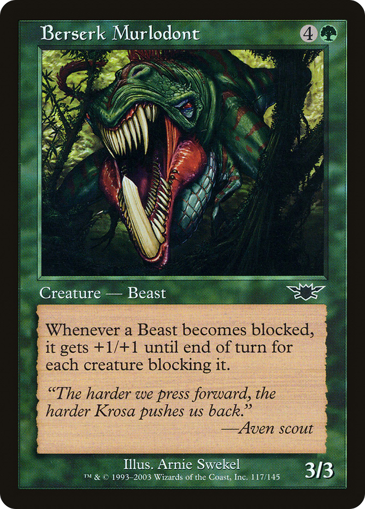 Berserk Murlodont (LGN-117) - Legions