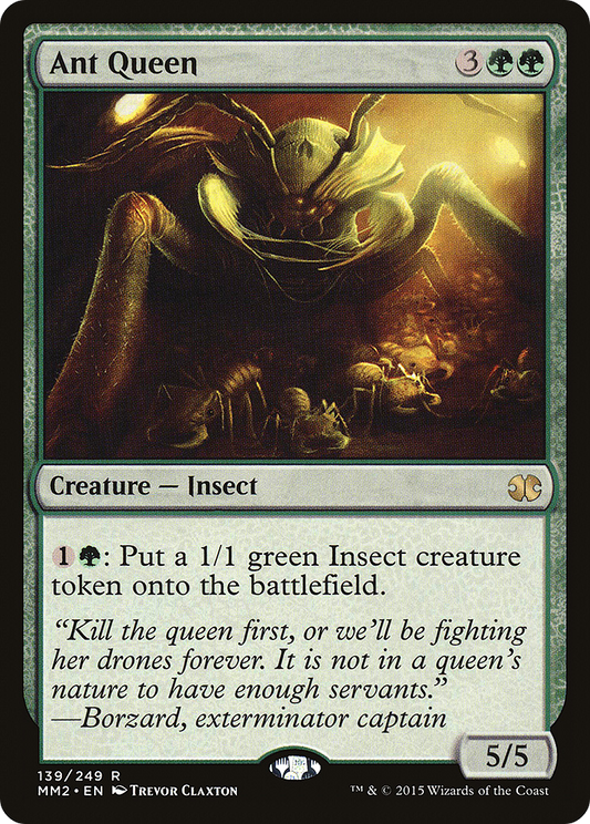 Ant Queen  (MM2-139) - Modern Masters 2015 Foil