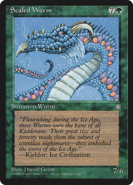 Scaled Wurm (ICE-262) - Ice Age